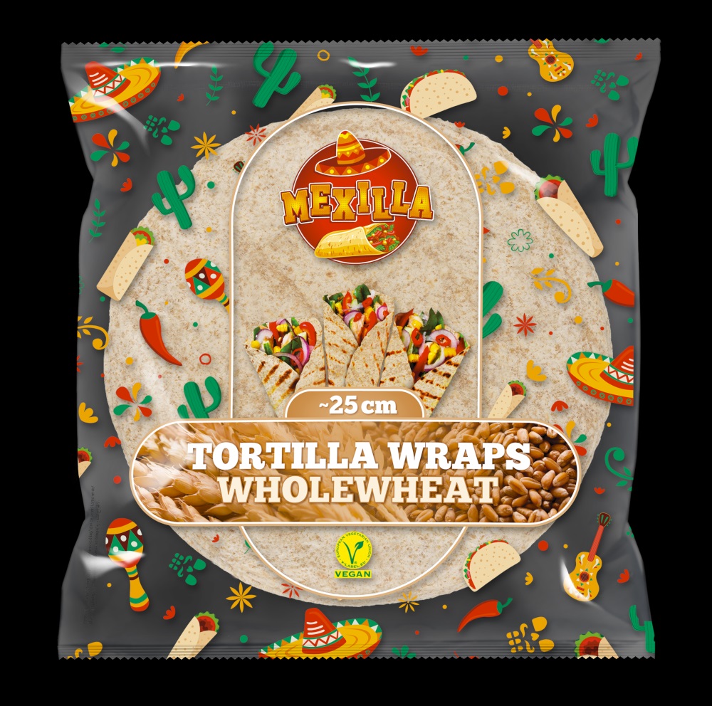 TORTILLA AMB. 25 cm x 108 uds HALAL