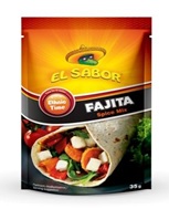 SAZONADOR FAJITAS EL SABOR 12 UDS * 35 GRS