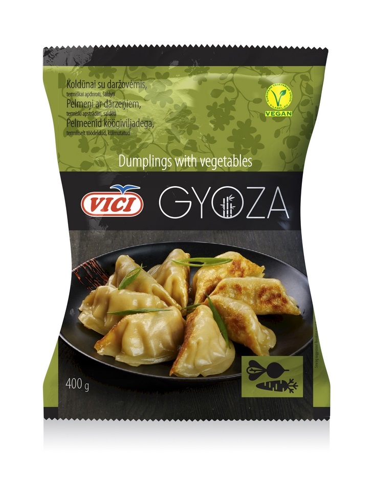GYOZA VERDURAS(dumplings) VEGANO 18-22 GRS GRANEL