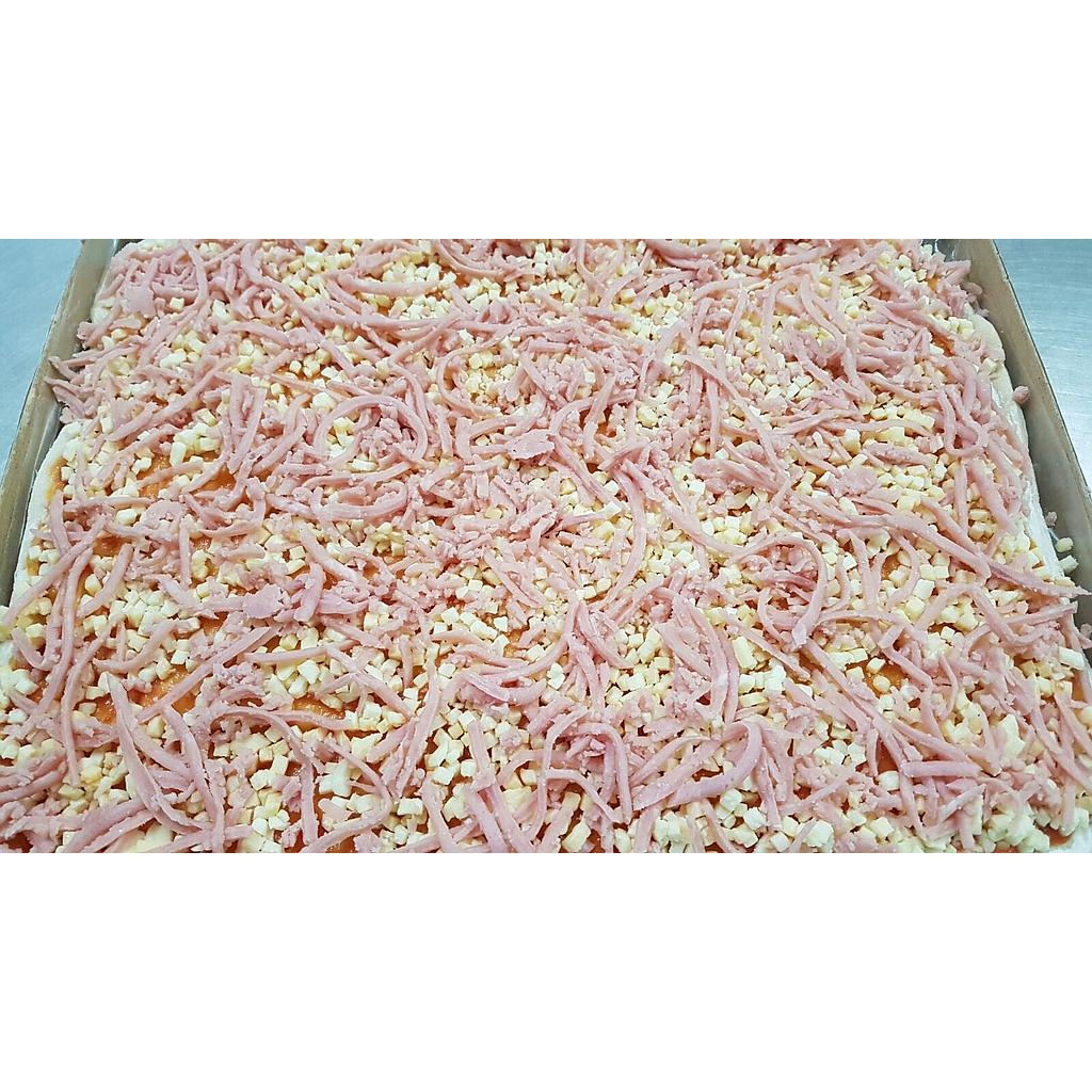 BASE PIZZA ARTESANA 30X40 BARBACOA+QUESO *6 UD