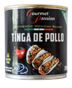 LATA TINGA DE POLLO  300 GRS*6 UDS