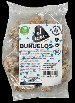 BUÑUELOS MINI 12 UD X 90 GRS "EL NEO"