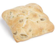 FOCACCIA ACEITUNAS 30 UDS*100GR