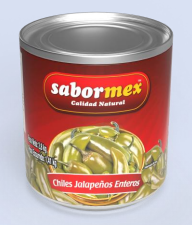 JALAPEÑOS ENTEROS 2.8 KILOSX6