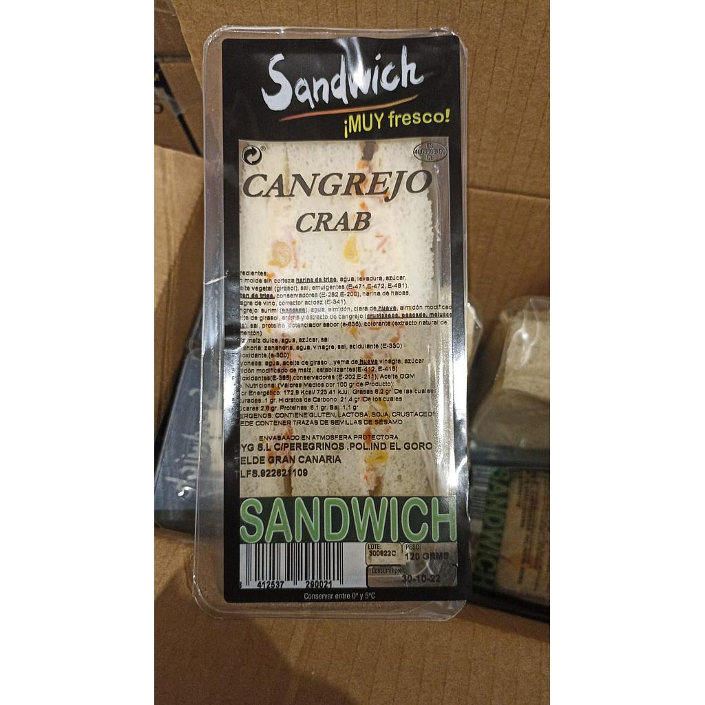 SANDWICH CANGREJO 120 GRSX8