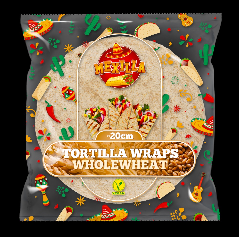 TORTILLA DE TRIGO HALAL WRAP 20X108 UNDS
