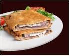 CACHOPO DE TERNERA CECINA, QUESO CABRA Y TOMATE 500 GRS*6 UDS