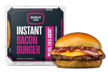 [02.09.1988] INSTANT BACON BURGER 210 GRS X 6 UND BROOKLYN TOWN