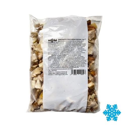 [08.17.1001262] GRAN MISTO DI FUNGHI CON PORCINI 1KG X 6 NEGRINI